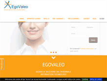 Tablet Screenshot of egovaleo.it